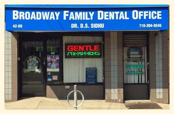 Store front of office