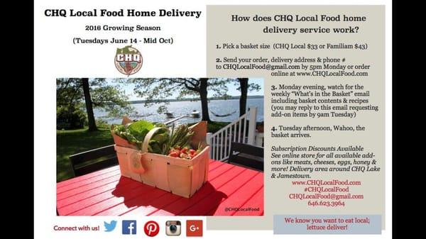 CHQ Local Food
