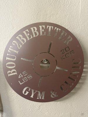 Spacious and comfortable work gym environment.