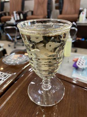 Wine, Pedicure, and Fill. #ValentinesDay