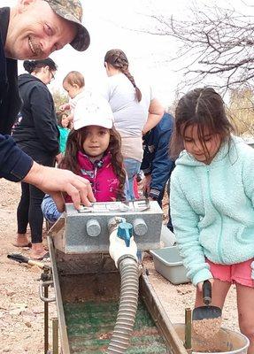 Gold Prospecting Adventures are fun for kids and adults.
(Reservations required)