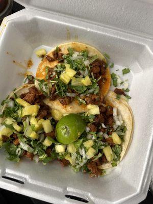 Al pastor tacos