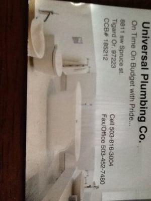 Universal Plumbing Company