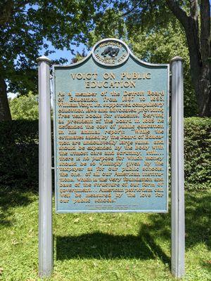 Voigt-Kreit House Historical Marker, Grosse Point Park MI