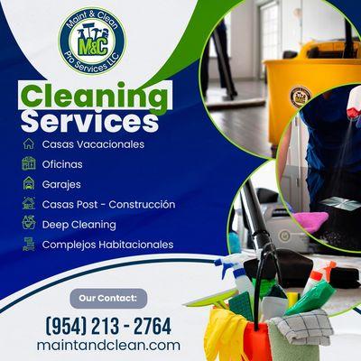 Maint & Clean Pro Services