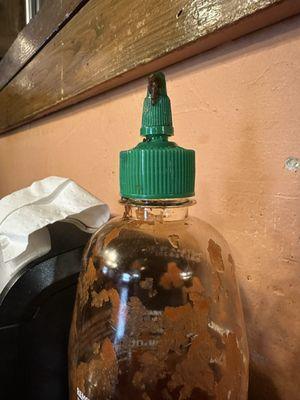 Ask for a fresh bottle of sriracha.