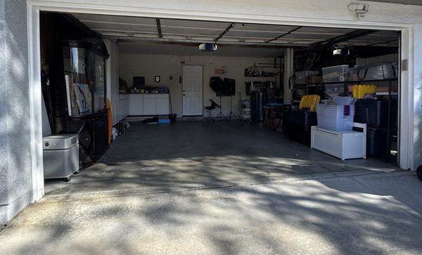 I wouldn't dare put the before photo! The empty bins and white toy chest on the right are temporary and will be removed.