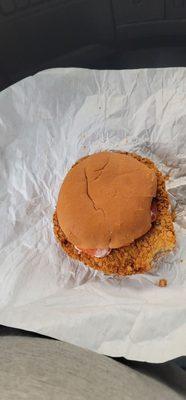 Enjoy the tenderloin at Casey's yummers in my opinion one of the best places to get them when they cook them fresh and the kitchens open.