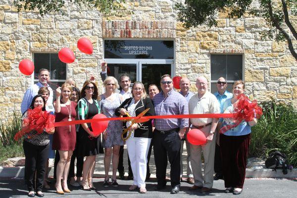 Our new dedicated office space at the Hill Country Crossing, 12274 Bandera Rd., Suite 203, Helotes, TX 78023
