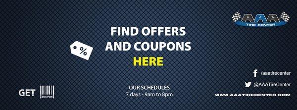 Find Here:
http://aaatirecenter.com/offers.php