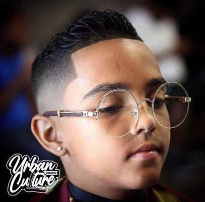 Kids Fade haircut with Edge