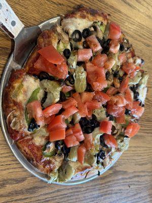Vegetarian pizza