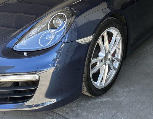 Aram's work 6 weeks later.