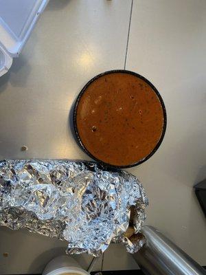 Butter Chicken W/ Rice N Naan Bread