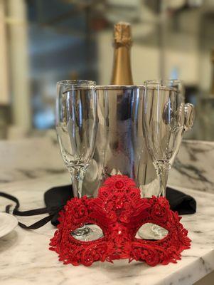 Bubbly just for the fun of it.