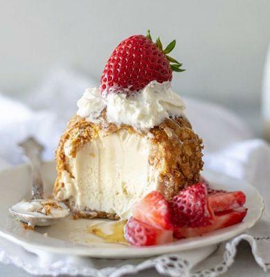 Fried ice cream