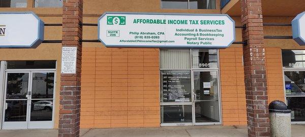 Affordable Income Tax Services