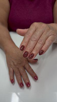 Structured Manicure On Natural Nails