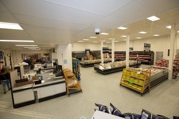 If you haven't been to 90 Meat lately, come check our our EXPANDED area, for you shopping convenience!