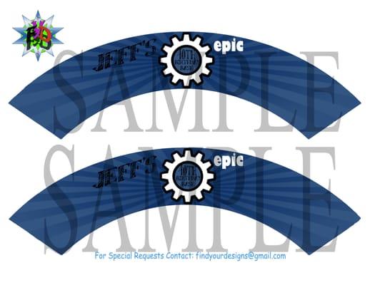 Solo Cup Wrappers for you next Bash