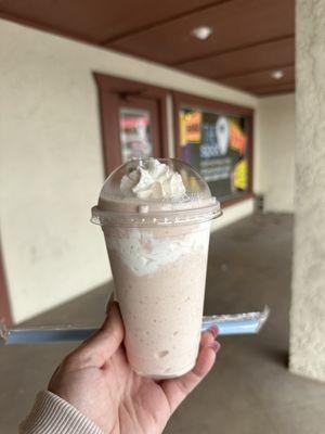 Strawberry banana smoothie