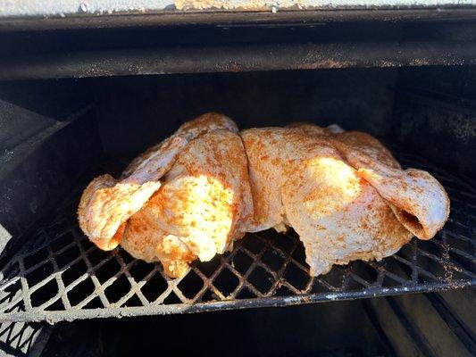 Smoked Whole Chicken