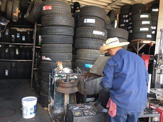 Great customer service, had just the tire we needed.