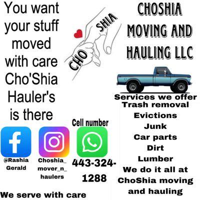 Choshia moving and hauling