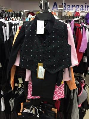 Spiffy two piece for a boy.