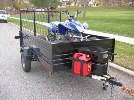 ATV Trailers, Utility Trailers, Snowmobile Trailer.