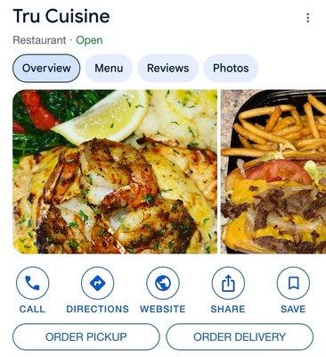 Tru Cuisine