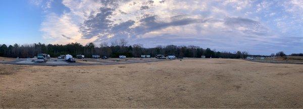 Panorama of Lower White River RV Park