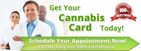 Get your Medical Marijuana Card today!!! Walk Ins Welcome!