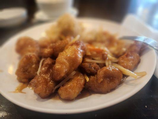 Honey chicken