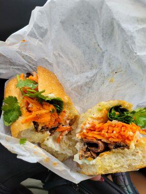 Dinosaurs Vietnamese Sandwiches