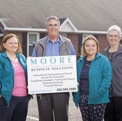 Jeff Moore and his Moore Business Solutions' team service Greenville, NC and surrounding communities