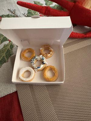 Cute edible donuts