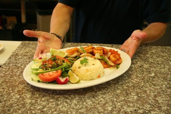 Camarones a la Plancha