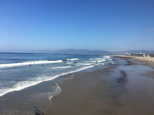 A walk on Venice beach.