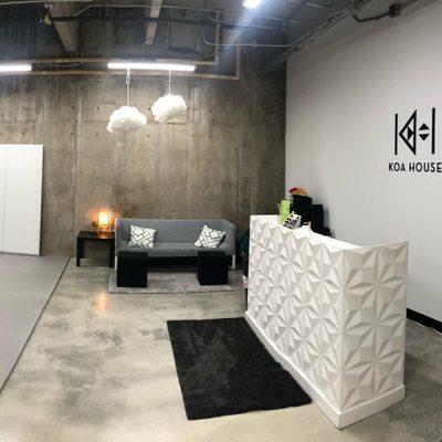 Koa House Reception Area