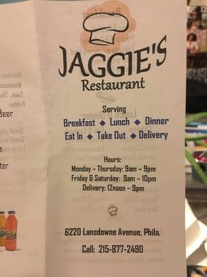 Jaggie's Restaurant