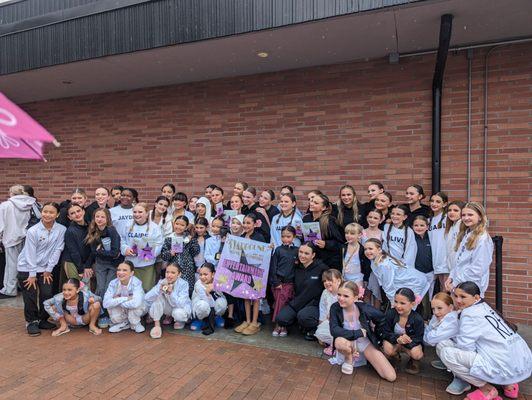 Comp time with our dance family