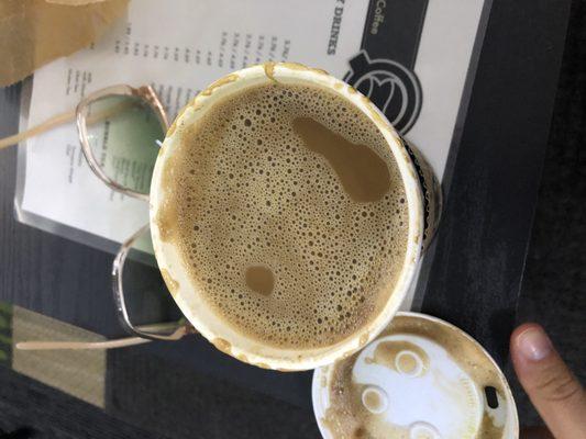 Dirty chai tumeric latte