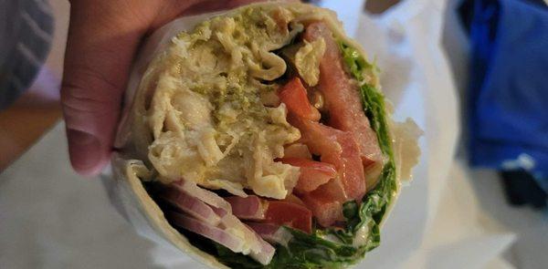 Chicken Pesto Wrap