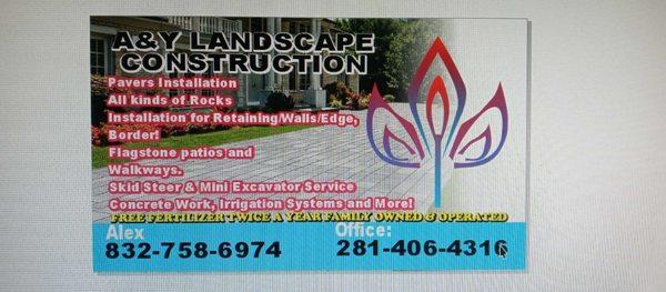 A&Y Landscape Construction