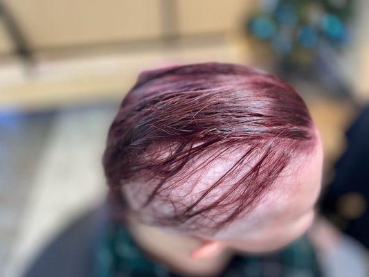 Pretty purple red color