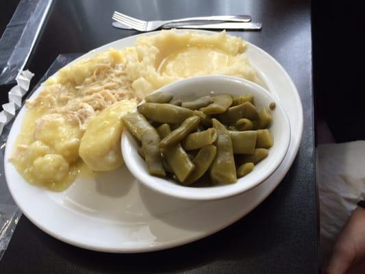 Chicken n'dumplins special