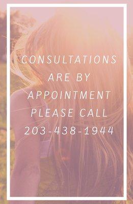 We try our best to work around your availability. Please call us to schedule your consultation. We cannot wait to meet with you!