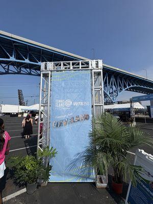 Day 1 of the Tennis in the Land tournament (Saturday, 16 August 2025)