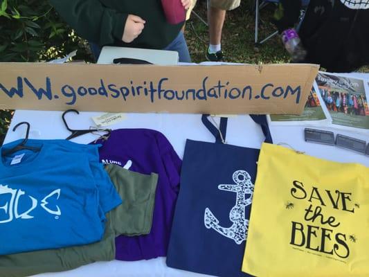 Some of our Silk Screen Products, Christian T-shirts and cool custom tote bags.